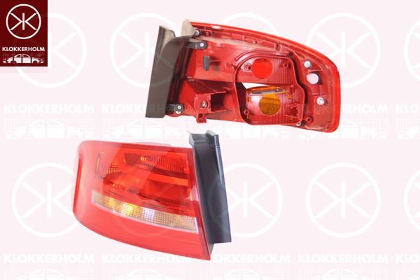 Neue RüCkleuchte - Links - Ohne Lampe - Passt FüR Audi A4 B8 (8K2) 2007-2015-image