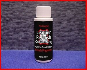 Leather Refinish Color Restorer Color Chart