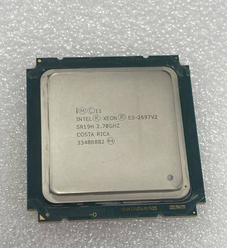 INTEL XEON E5-2697 V2 CPU PROCESSOR 12 CORE 2.70GHZ 30MB L3 CACHE 130W SR19H
