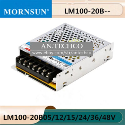 1pcs MORNSUN LM100-20B05/12/15/24/36/48V Switching Power Supply AC-DC #F22