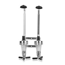 Wall Mounted Dispenser Pourer Rack Liquor Cocktail Spirit Juice Bar for 2 Bottle