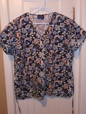 Ladies Nursing/Medical Scrub Top Size M