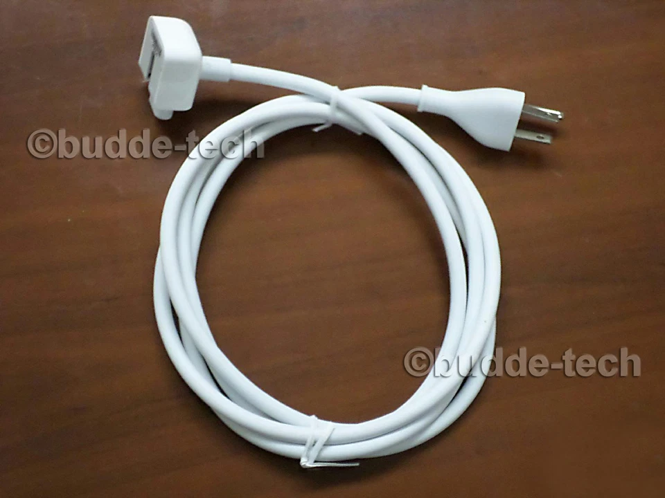 Apple Macbook Pro 6ft Power AC Adapter Power Extension Cable Cord 100% Genuine - Image 2 of 4