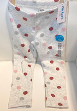 Carter's Little Girls Cozy Leggings, Fuzzy On The Inside Sz 4