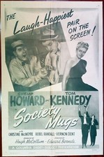 Society Mugs (1946) - One Sheet Movie Poster (27x41) - Shemp Howard - 3 Stooges