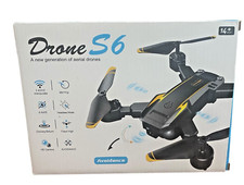 Drone S6 1080p HD Selfie Drone Obstacle Avoidance, 15 Min Flight Time