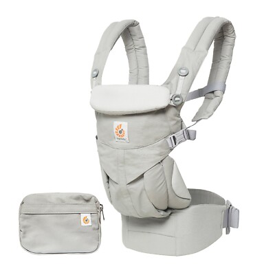 Ergobaby Babytragerucksack für Neugeborene bis Kleinkinder, 4 Positionen Omni 360