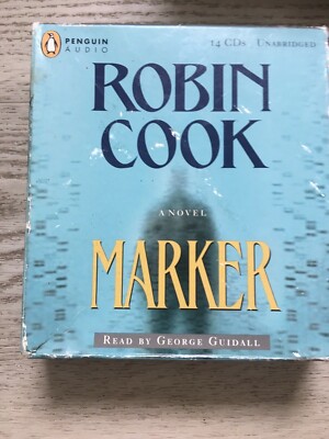 audo book cd disc Robin Cook Marker unabridged 14 Cd's 