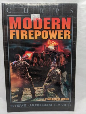 Steve Jackson Games Gurps Modern Firepower Sourcebook