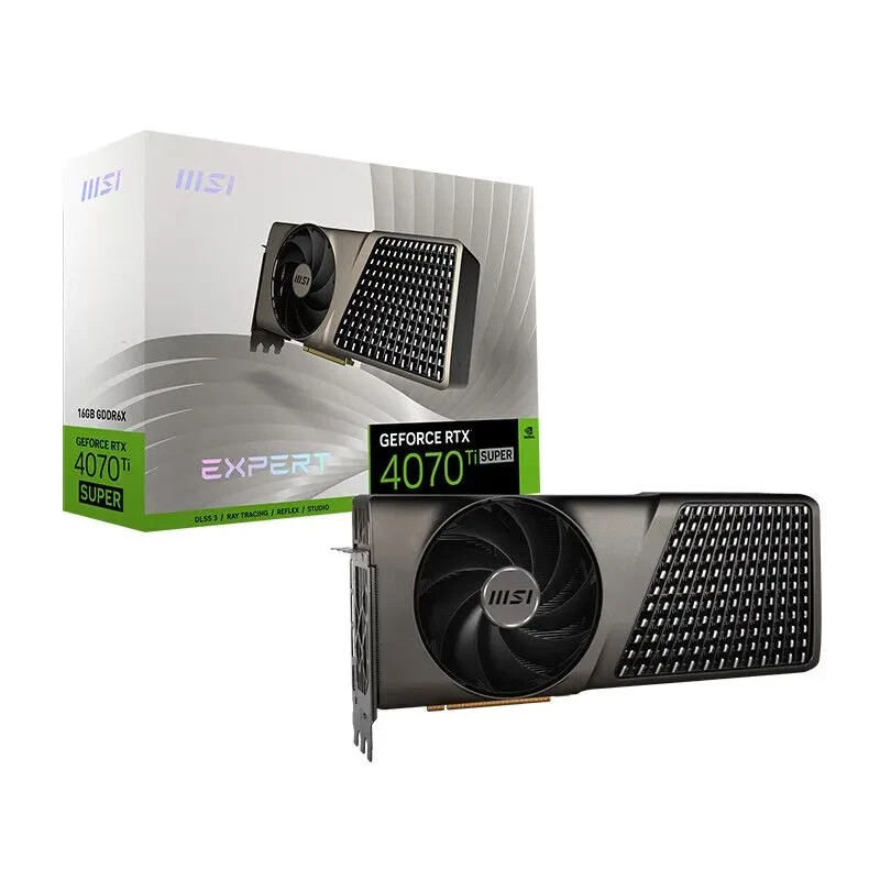 MSI NVIDIA GeForce RTX 4070 Ti Super Expert 16GB Graphics card