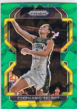 2022 Prizm WNBA FANATICS Green CRACKED ICE #144 Stephanie Talbot - Seattle Storm