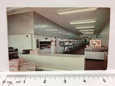 Postcard Georgia GA Claxton Bakery Inc Fruit Cake Vintage Chrome