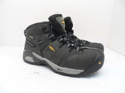 Keen Men's CSA OSHAWA II WP Carbon Fiber Toe Work Boot MAGNET/PALOMA 9D