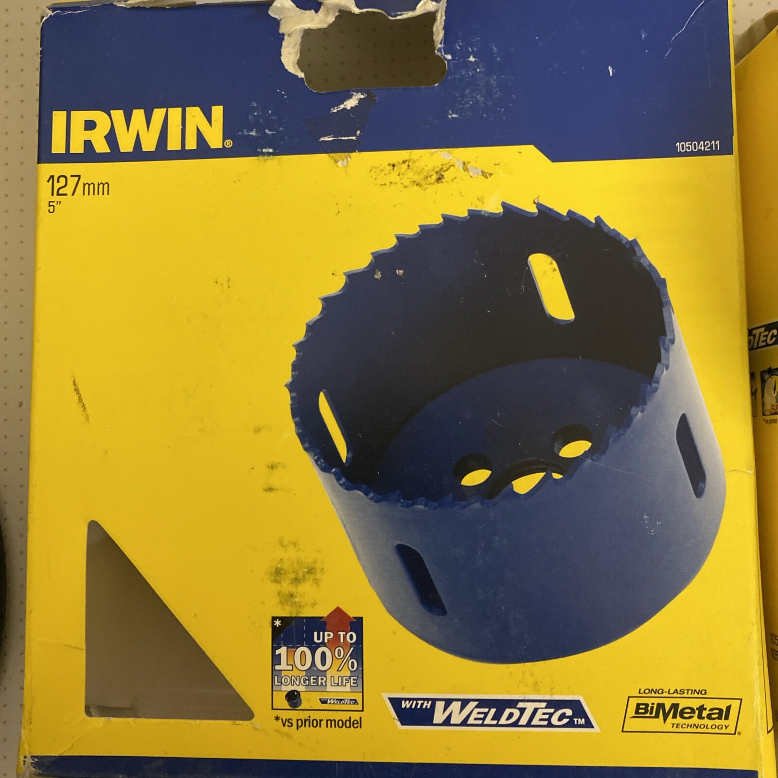 Irwin Bi-Metal Holesaw - 127mm