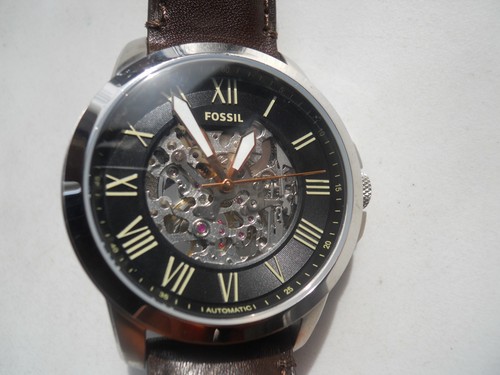 Fossil Automatic men's leather dress 