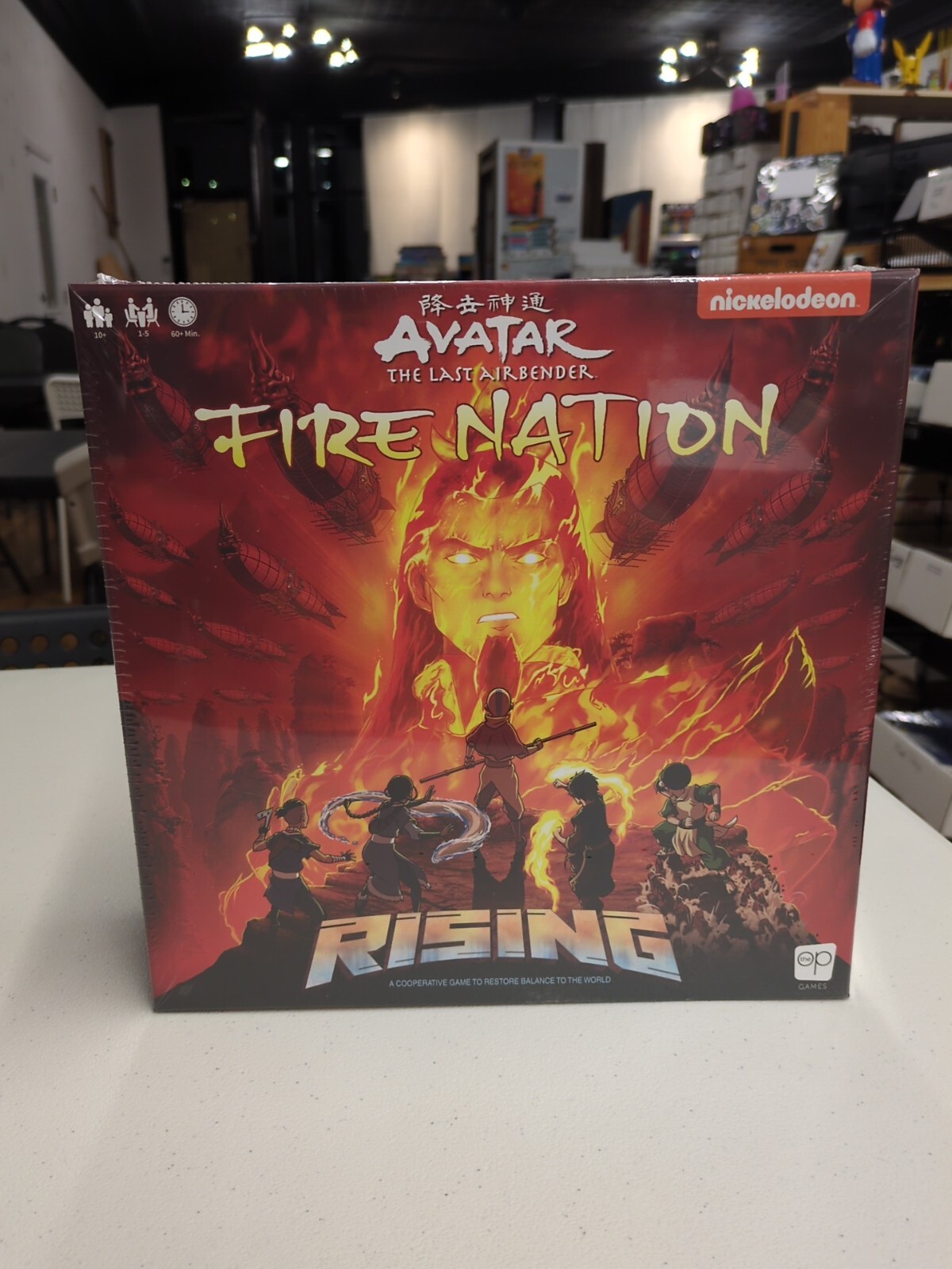 Avatar: Fire Nation Rising Board Game - Cooperative Adventure  