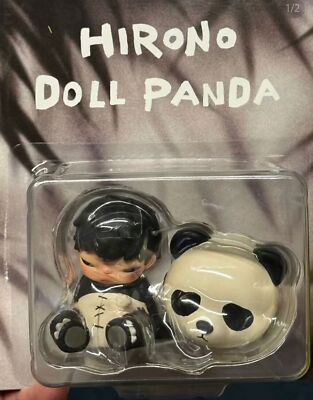その他 HIRONO Doll Panda POP MART Hirono Doll Panda Series Limited Edition Figure