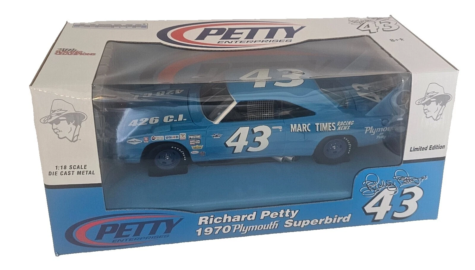 Richard Petty 1:18 Diecast Sport & Touring Cars