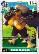 BT4-061 BanchoLeomon U Green 2020 TCG Great Legend Booster