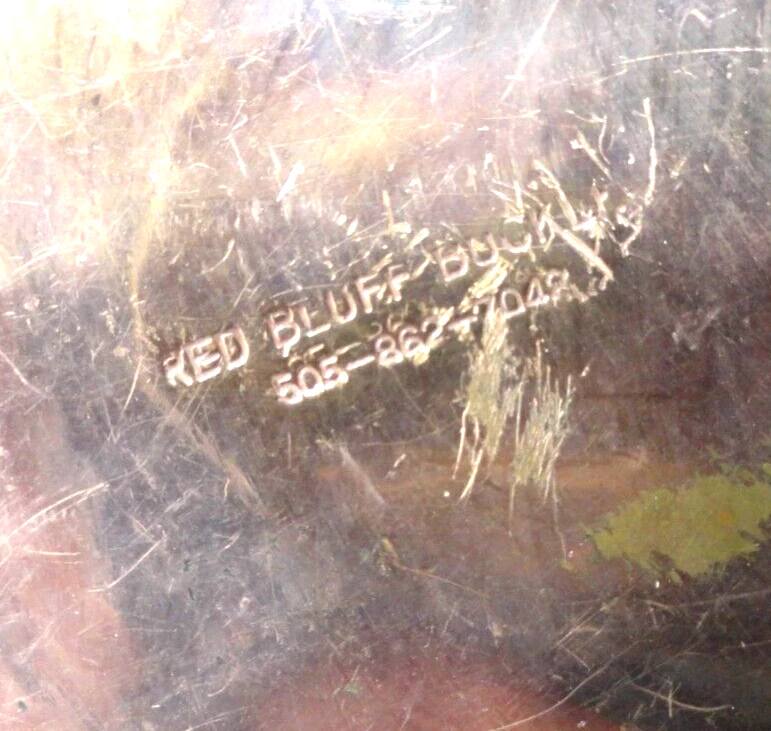 Пряжка ремня AJRA 1999 Year End Top Ten Trophy 16 18 винтажная Red Bluff Y2K .TAZ291 - Изображение 4 из 4