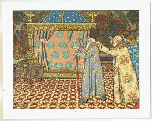 Book Skazki Pushkina Pushkin's Fairy Tales Ivan Bilibin - Picture 4 of 14