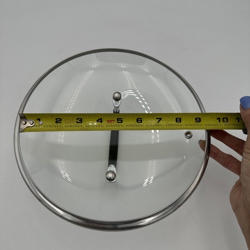 Tapa de repuesto de vidrio mango Cool Touch diámetro exterior 10” 👀 Imagen a medida - Imagen 5 de 6