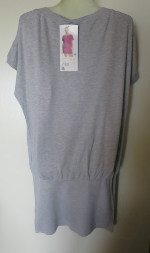 TRIUMPH SUMMER SPIRIT DRESS ROBE LOUNGE WEAR OU ROBE PLAGE FR40, EU38, UK12 GRIS - Imagen 2 de 4