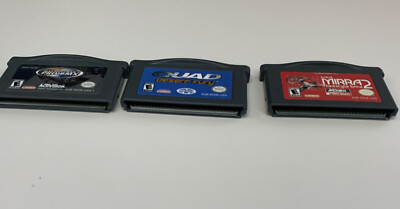 GBA (1)MAT HOFFMAN'S PRO BMX (1) Quad Desert Fury (1) Dave Mirrra2 freestyle BMX