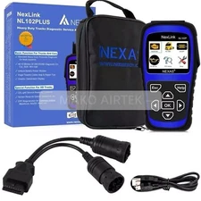 HEAVY DUTY DIESEL TRUCK DIAGNOSTIC SCANNER TOOL CODE READER NEXAS HD  NL102-p