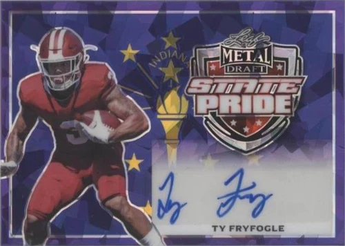 2022 Leaf Metal Draft Ty Fryfogle #SP-TF2