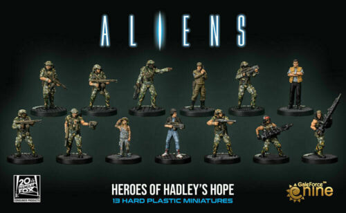 GF9ALIENS16 Gale Force Nine Aliens Miniatures: Heroes of Hadley`s Hope (15) - 第 1/1 張圖片