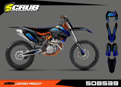 Plastics + Graphics KTM 2016 XC-W XCF-W EXC EXC-F Custom race