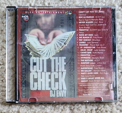 DJ Envy ''Cut The Check'' MIX CD RARE OG Mixtape New   