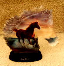 Moments of Majesty Surf Dancer horse statue figurine Bradford Exchange 2002 1st