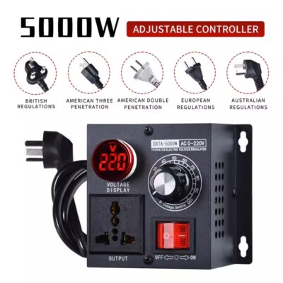 Variable Voltage ControllerSpeed and Temperature RegulatorLamp Voltage Regulator