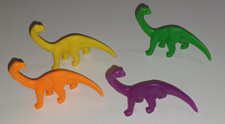 Brontosaurus Timmee Copies Dinosaurs Chinasaur Plastic Figures Lot of 4