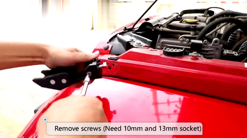 Black Stainless Steel Hood Latch Hood Catch Kit For 2007-2018 - Foto 10