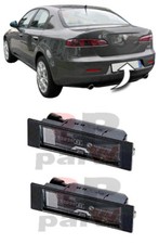 Für Alfa Romeo 159 06-12 Neu Hinten Stoßstange Nummer Plat Lampe Links Rechts 2X