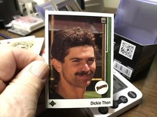 1989 Upper Deck Baseball Dickie Thon San Diego Padres #258