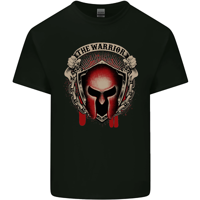 T-shirt Homme German Spartan Helmet - Marque Gildan - Neuf Sans étiquettes - Fit Loose