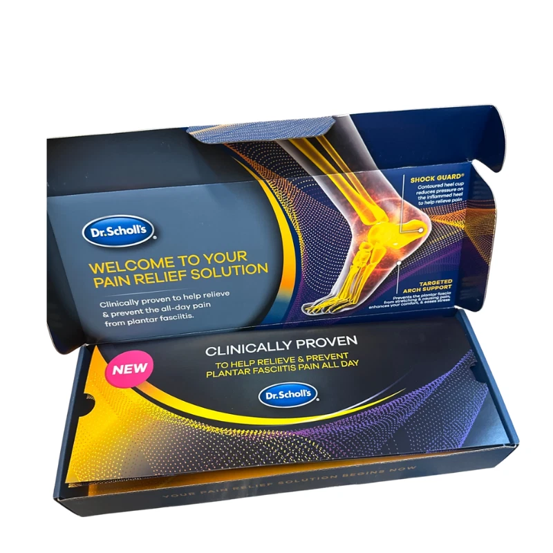 (Paquete de 3) Plantillas de alivio de fascitis plantar Dr. Scholl’s hombres 8,5 9 / mujeres 9,5 10 Foto 3 de 4