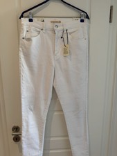 Neue Levis Jeans Retro High Skinny 31x30 Weiß Mit Etiquette