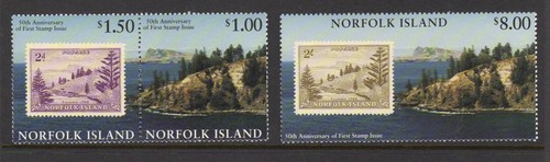 1997 Norfolk Island 50th Anniversary of First Stamp stamps MNH