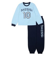NWT Messi Collection Kids Pajama Set XS 4/5 Soccer Futball Football Lionel 10
