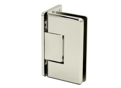 FHC PAS03PN Pasadena Square Wall Mount Hinge Offset Back Plate - Polished Nickel