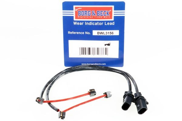 BORG & BECK BWL3156 Brake Pad Wear Warning Contact Front Fits Audi A6 A7 A8