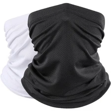 Cooling Neck Gaiter Half Face Scarf UV Protection Masks Gator Windproof Bandanas