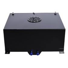 20 Gallon Fuel Cell Aluminum Tank 80L Universal with Level Sensor Black
