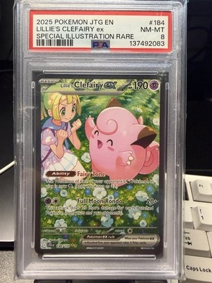 Lillie's Clefairy ex 184/159 Sv09: Journey Together Holo for sale