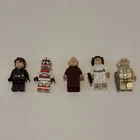 LEGO STAR WARS 5 Minifigures Lot Jan Dodonna Leia Palpatine Clone Trooper Anakin